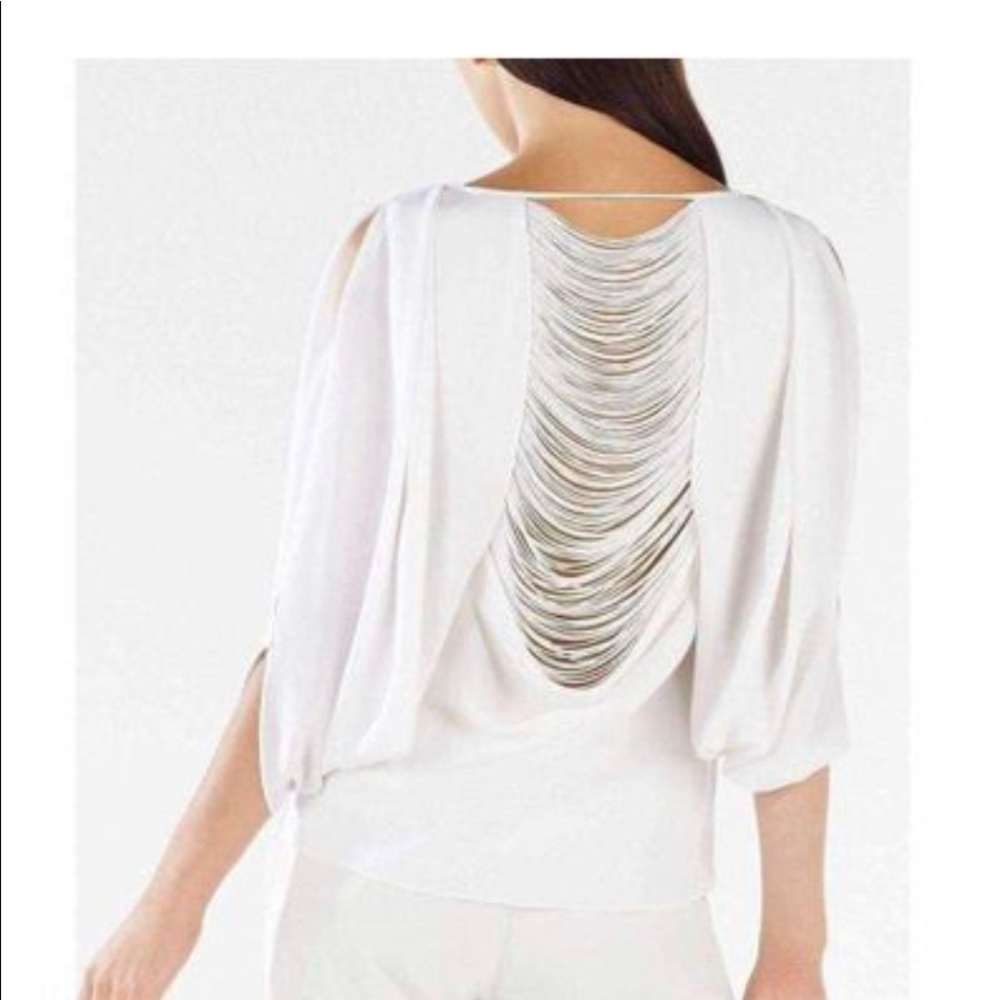 BCBGMAXAZRIA Women’s White Top